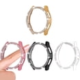 thumbnail image 1 of CNKOO 4pcs Sparkling Rhinestone Watch Cases for Samsung Galaxy Watch 4/5/6/7  40mm & 44mm - Hard PC Material  Scratch-Resistant  Easy Installation  Stylish Accessory for Women and Girls, 1 of 7
