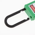 thumbnail image 4 of ziyahi PL38-KD 38 mm Cadenas de Sécurité Courbé PVC Vert, 4 of 8