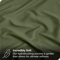 thumbnail image 2 of Bare Home 2-Pack Fitted Sheets - Premium 1800 Collection - Ultra-soft - Deep Pocket - Short Queen, Cypress, 2 of 8