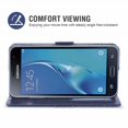 thumbnail image 3 of Case for Galaxy J7 2017, Pu Leather Cover, Mobile Phone Cover for Samsung Galaxy J7 2017, Wallet, Scratch-Resistant Magnetic Mobile Phone Pocket with Card Compartment, Blue, 3 of 7