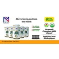 thumbnail image 2 of Lait de Coco Biologique, Lot de 6 Canettes - M2N2, 2 of 6