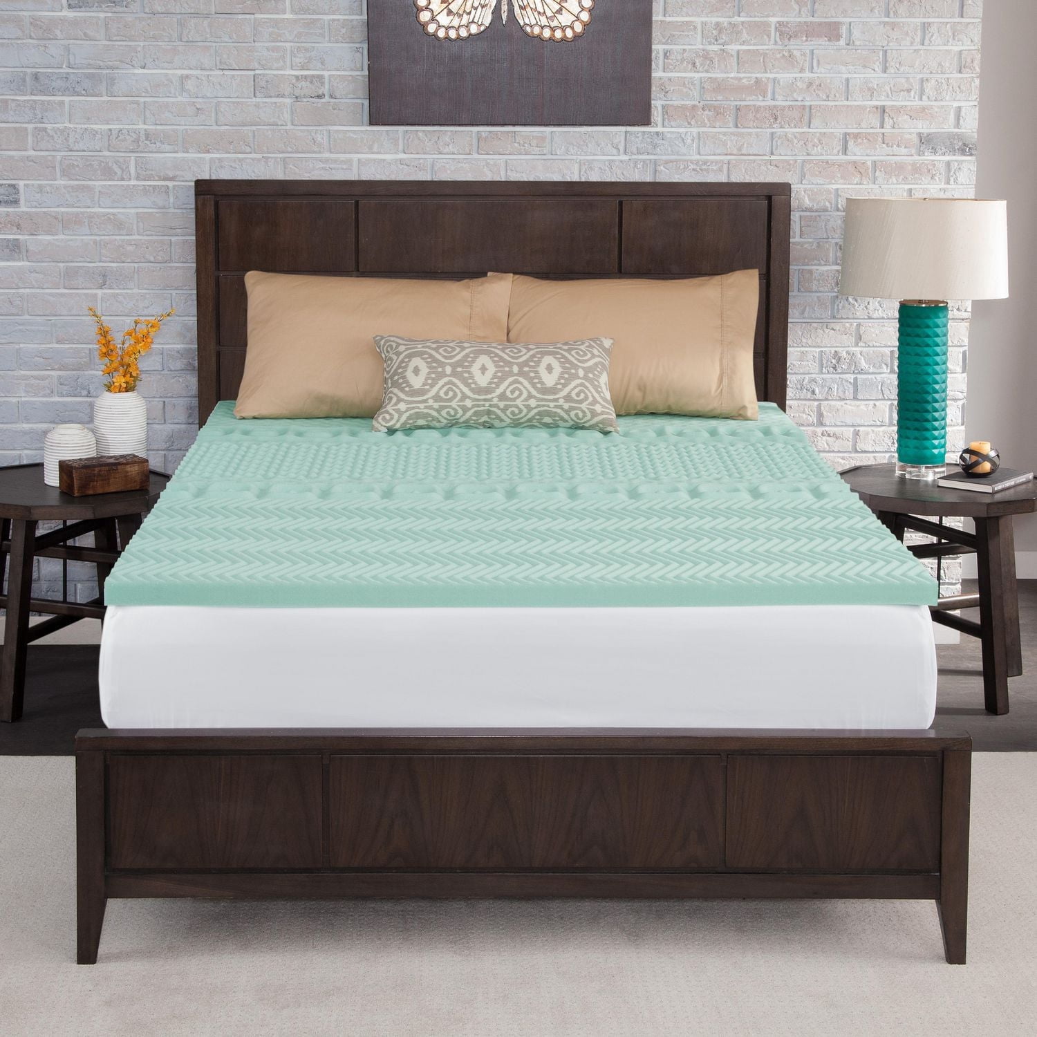 Surmatelas en mousse mémoire Dream Serenity Eco-Zone de 3,8 cm, D