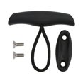 thumbnail image 2 of Poignée de Traction de Kayak de Canoë avec la Corde de Corde, Haute Résistance Portent la Poignée Universelle Durable de Traction de Canoë T Poignée Nylon avec la Vis pour Porter, 2 of 8