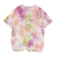thumbnail image 5 of LSLJS Chemises pour Enfants T-Shirt Graphique à Manches Courtes Col Rond Crop Top pour Filles et Garçons de 3 à 14 Ans T-Shirt Tee, Chemises pour Filles Vêtements d'Été, 5 of 5