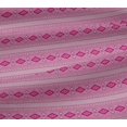 thumbnail image 5 of oneOone Viscose Jersey Fabric Geometric Block Printed Craft Fabric BTY 60 Inch Wide, 5 of 5
