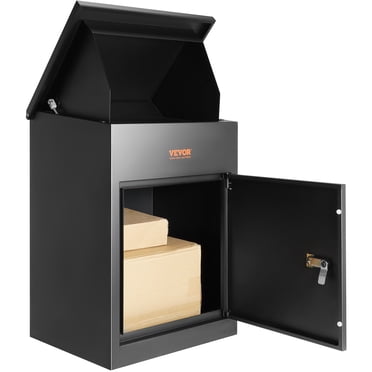 VEVOR Package Delivery Box with Coded Lock, Galvanized Steel, Waterproof, Large Size