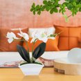 thumbnail image 3 of Miangastore Mini Orchid Table Plant Ornament Artificial Potted Plant For Bathroom Kitchen, 3 of 8