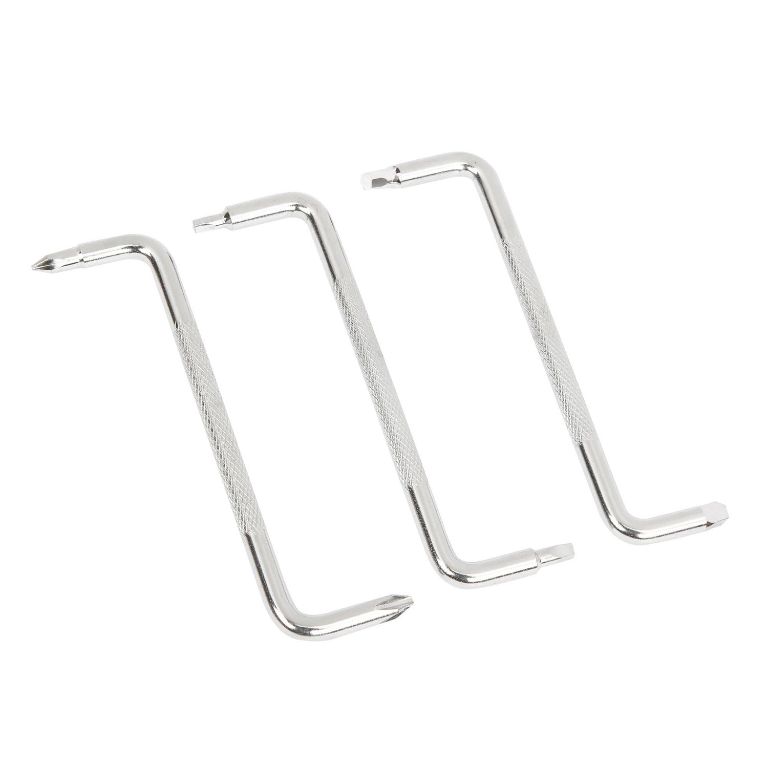 WorkPro Set tournevis Offset -3 pièces,Phillips, carré, hexagone