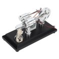 thumbnail image 4 of Modèle de Moteur de Moteur de Stirling, Kit Éducatif de Modèle de Moteur de Brassage de LEDs d'Opération Simple pour des Projets Scientifiques pour la Présentation de Classe, 4 of 8