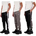 thumbnail image 1 of CHUANK Boys 3 Pack Active Tricot Joggers Size 5-16, 1 of 4
