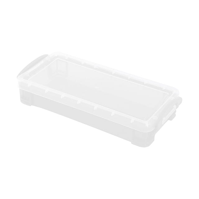 Chmadoxn Storage Trunks,Closet Organizers and Storage, Organization and Storage, Storage Bins, Storage Containers Transparent Plastic Pencil Case Plastic Pencil Case Storage Box Pencil storage