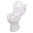 thumbnail image 1 of Drive Medical Raised Toilet Seat with Lock and Lid, Standard Seat, 4", 1 of 6