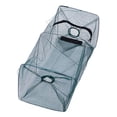 thumbnail image 1 of TIELUTT Piège à Poisson Portable Pliable et Filet à Homard Conception à Entrée 2 Voies pour Aventures de Pêche en Plein Air Bloc Réfrigérant Montages pour Flétan Ventilateur à Glace pour Doré Sac à Glace, 1 of 8
