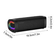 Speakers Bluetooth Wireless 2024 New Wireless Bluetooth Speaker with Rgb Light Heavy High Volume Outdoor Portable Fabric Sound System Portable Bluetooth Speakers