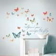 thumbnail image 3 of RoomMates Stickers Muraux Lisa Audit Butterfly Quote, 3 of 3