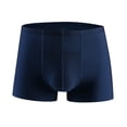 thumbnail image 1 of zbxnLI Men's Boxer Briefs Solid Color Lightweight Breathable Athletic Workout Running Underwear for Mens Boxers, 1 of 4