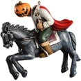 thumbnail image 1 of Birdeem Halloween Horror Headless Pumpkin Rider Pendant Stereoscopic Resin Crafts Innovative Garden Car Decoration Pendant, 1 of 1