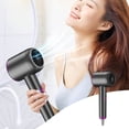 thumbnail image 2 of Ionic Hair Dryer With Concentrator And Styling Hood, 2000 W Portable Travel Hair Dryer For Curly Hair, Constant 55 ℃ Temperature Control, 4 Heat/Speed Settings, 2 of 9