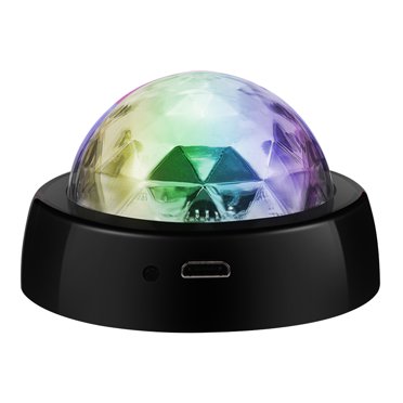 Bangcool Lampe de Fête à LED Portable Disco Ball Stroboscopique pour Boîte de Nuit