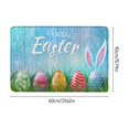 thumbnail image 3 of Wzzjkit Easter Door Mat - Super Absorbent Quick Dry Front Mats Bath Rug Rubber Backing Non Slip Washable Carpet - Easter Decorations Door Mat Outside Entrance, 3 of 8