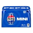 thumbnail image 1 of Pepsi Cola 6 x 222 ml, Mini Cans, 1 of 10