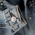 thumbnail image 4 of Ladies Denim Jacket with Beads Short Blue Denim Jacket Tops, 4 of 5