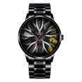 thumbnail image 3 of Montre Homme Mode Horloge Acier Inoxydable Décontractée Habillée Poignet Cristal Bijoux, 3 of 9