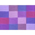 thumbnail image 1 of Ahgly Company Machine Washable Indoor Rectangle Transitional Heliotrope Purple Area Rugs, 3' x 5', 1 of 7