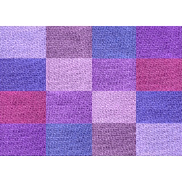 Ahgly Company Machine Washable Indoor Rectangle Transitional Heliotrope Purple Area Rugs, 3' x 5'