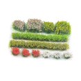 thumbnail image 1 of Bunblic DIY Miniature Grass Tufts Artificial Grass Modeling Versatile Flower Cluster for Architecture Building Train Landscape Style A, 1 of 7