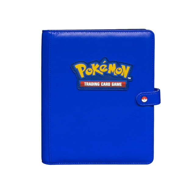 Ultra PRO Premium Blue 4-Pocket Snap Binder for Pokemon
