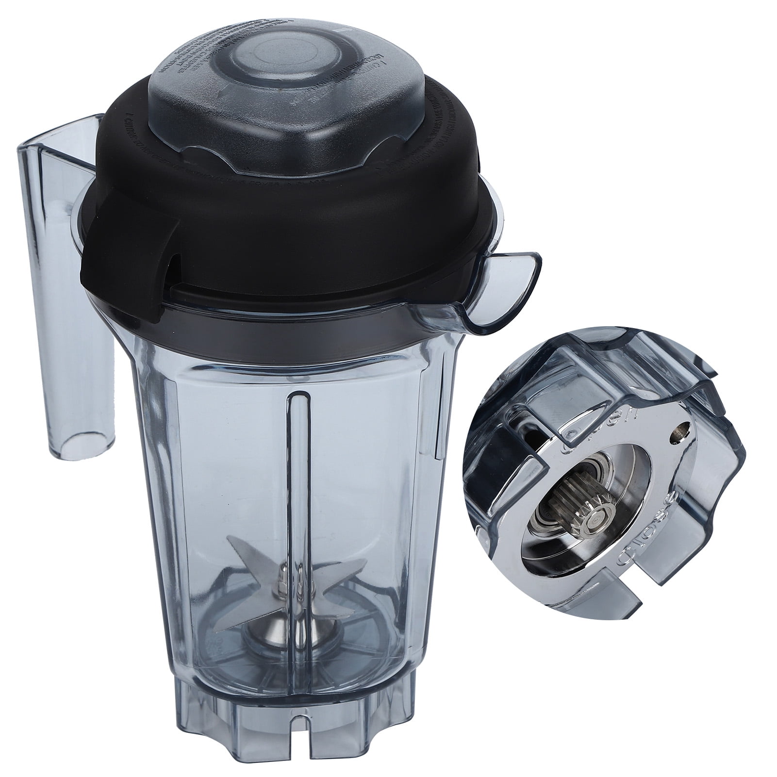 Mini Blender Blender Cup, Hardened Stainless Steel Blades Clearly Marked  Mixing For  Container 32oz Outdoors