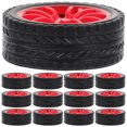 thumbnail image 4 of Miangastore 20 Pcs Roues de Jouet Roues de Voiture Jouet Remplacement Roues de Voiture Bricolage Assembler Roues Jouets pour Enfants, 4 of 8