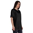 thumbnail image 2 of Inkmeso T-Shirt Basique en Coton à Col Rond pour Femmes Coupe Ample Décontracté Long Haut d'Entraînement, 2 of 8