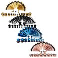 thumbnail image 2 of Transemion 36 Pieces Ear Gauges Stretching Kit Expanders 14G-00G Plugs Black 36 Pcs 1Set, 2 of 6