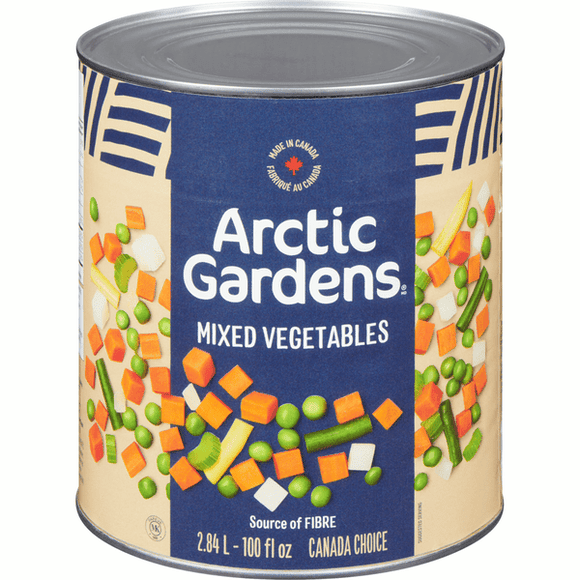 Arctic Gardens Légumes Mélangés en Conserve 2,84 L/6 Lb - Fabriqué au Canada