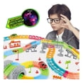 thumbnail image 2 of Tradeopia 2-in-1 Glow Tracks and LED Lights Set - 273 Pieces for Creative Play Ages 3+, Light-Up Race Cars Included, Educational STEM Toy, 2 of 7
