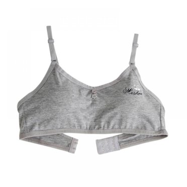 Girls‘ Training Bras Wireless Teen Girls Lightly Padded Bralette