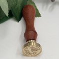 thumbnail image 2 of Clearance! Sweet Home Farm Home Decor Fire Lacquer Seal Retro English Letter Copper Headquets Seal Wax Hand Account Seal and Copper Chapter Bronze Head One Size Multi-Color, 2 of 4