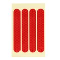 thumbnail image 2 of Fosa Autocollant Réfléchissant, Ne s'Estompe Pas Facilement Ne s'Estompe Pas Facilement Autocollant Réfléchissant pour Trottinette Électrique pour Couvercle de Roue avant et Arrière Coque de Protection Autocollants Réfléchissants, 2 of 8