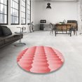 thumbnail image 4 of Ahgly Tapis Rectangulaire Lavable en Machine Intérieur Transitionnel Rose Pastel, 2 Pieds x 4 Pieds, 4 of 7