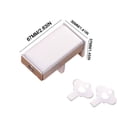 thumbnail image 3 of TopLLC Stainless Steel Window Lock Non Perforated Door And Window Lock Sliding Door Lock Child Protection Lock Device -theft Limiter a stopper, 3 of 5