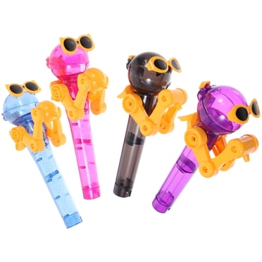 4 Pcs Étui pour Sucette Drôle Support de Robot pour Sucette Jouets de Robot pour Sucette Support pour Sucette