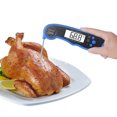thumbnail image 3 of Thermomètre Numérique Étanche à Lecture Instantanée avec Étalonnage et Rétroéclairage pour Cuisine (Bleu), 3 of 5
