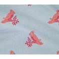 thumbnail image 4 of oneOone Cotton Flex Fabric Bird Block Print Fabric By The Yard 40 Inch Wide, 4 of 4