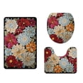 thumbnail image 2 of Chmadoxn Bathroom Rugs, Rugs for Living Room, Area Rug, Bath Mat Toilet Floor Mat U-shape Foot Mat Bathroom Bathroom Mat Printing Modern Mat Toilet Door Mat Three Sets carpeting carpeting, 2 of 8