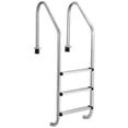 thumbnail image 2 of GloryStar Inground Pool Ladder,304 Stainless Steel Swimming Pool Ladder,Non-Slip Swimming Pool Ladder for Deep End, Easy Assembly, 380lbs Load Capacity - Perfect for Indoor/Outdoor Pools, 2 of 6