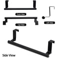 thumbnail image 4 of SuChun Spoon And Lid Rest Cabinet Hanger 2024 New Cabinet Towel Rack Dish Towel Rack Towel Rack Can Be Firmly Installed On All Standard Cabinets And Doors Features: Black, 4 of 6