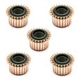 thumbnail image 3 of 25.5 x 10 x 17(18.8) mm 24P Teeth Copper Hook Type Electrical Motor Commutator 1pcs, 3 of 9
