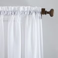thumbnail image 4 of Mainstays Marjorie Sheer Voile Window Curtains Panel Pair, 4 of 6